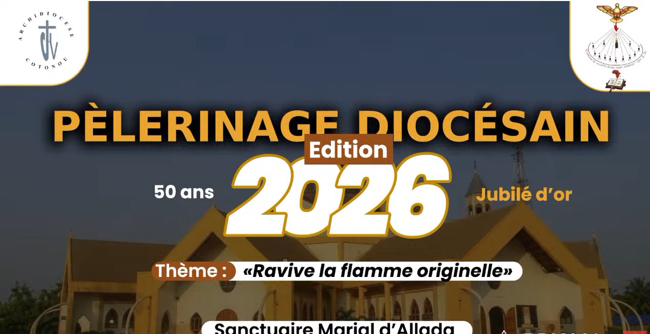 pèlerinage diocésain 2026 du rcc de cotonou A ALLADA : Pour un réengagement dans la mission